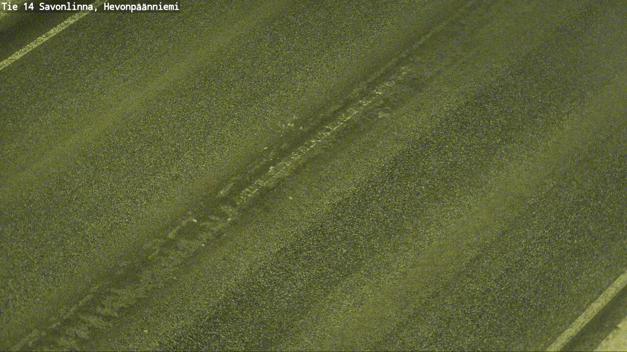 Weather Camera Image Väg 14 Nyslott, Hevonpäänniemi, Savonlinna, Etelä-Savo