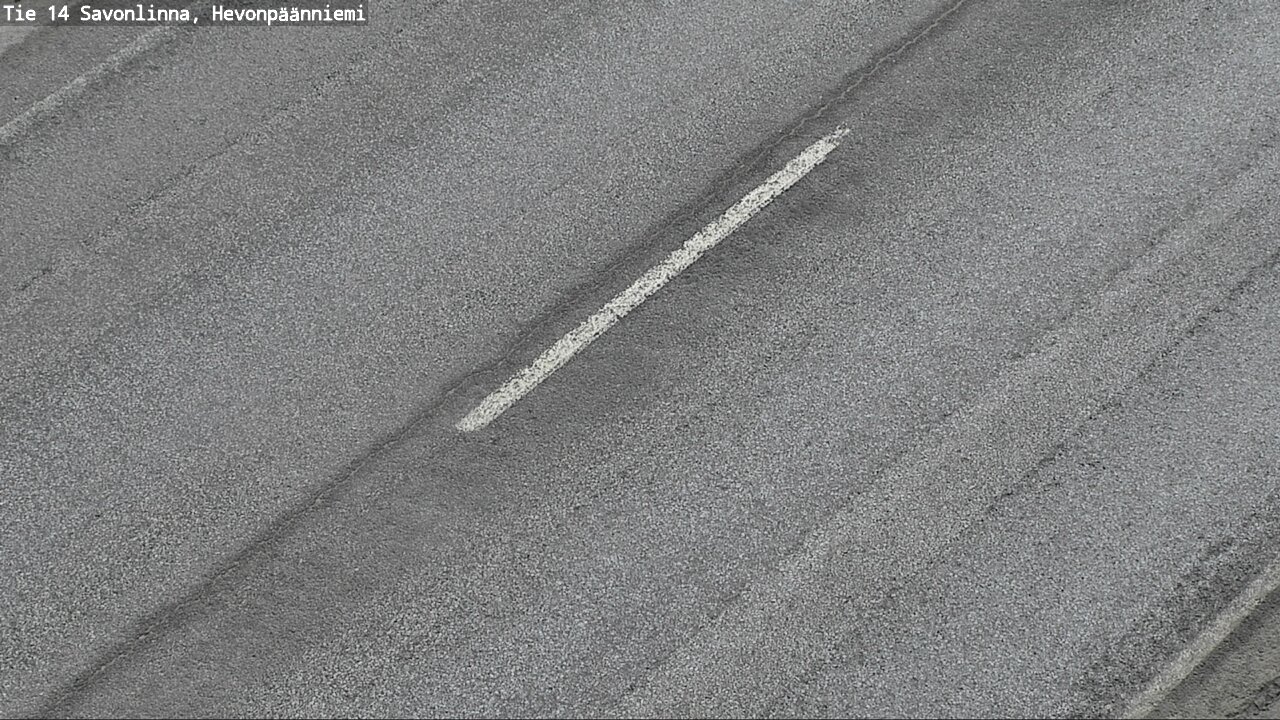 Weather Camera Image Väg 14 Nyslott, Hevonpäänniemi, Savonlinna, Etelä-Savo
