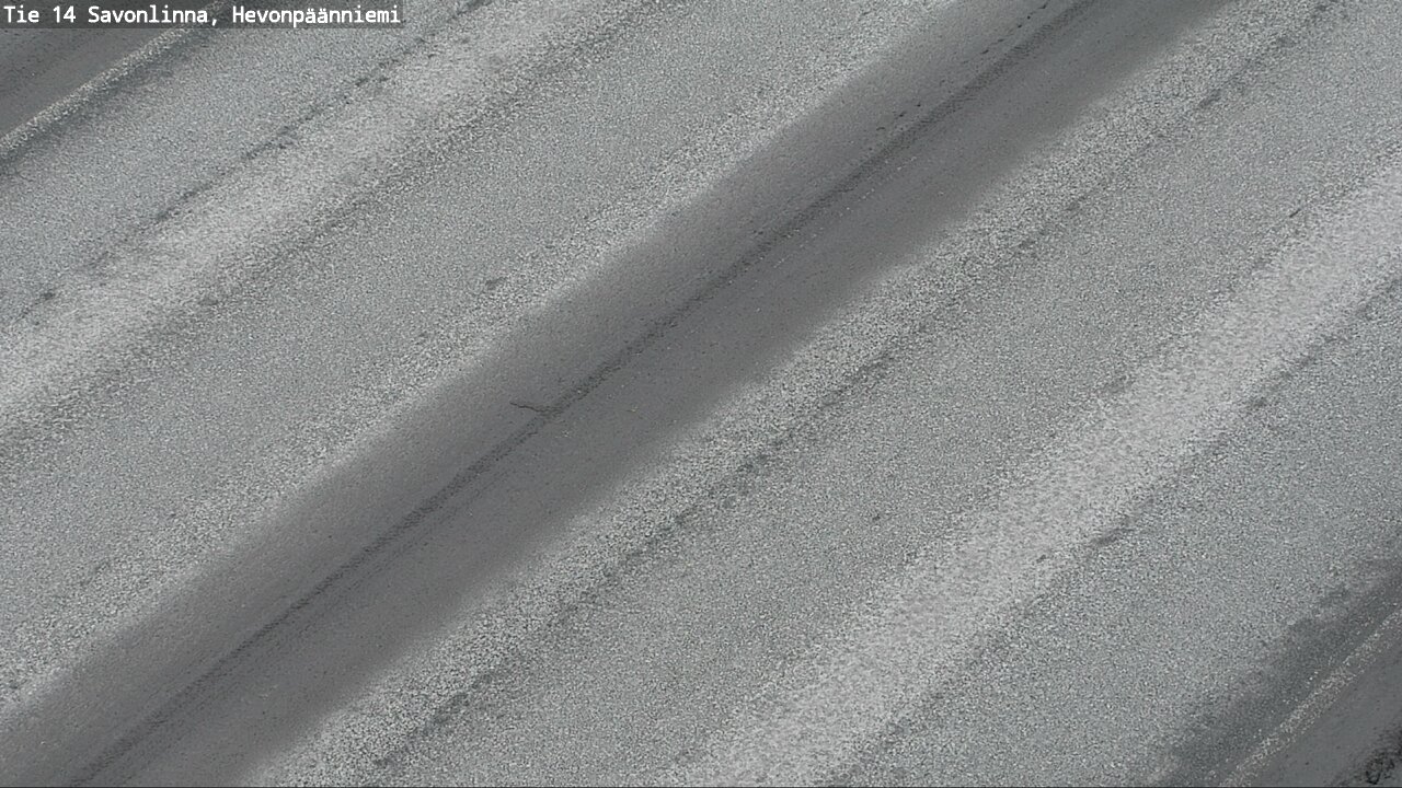 Weather Camera Image Road 14 Savonlinna, Hevonpäänniem, Savonlinna, Etelä-Savo
