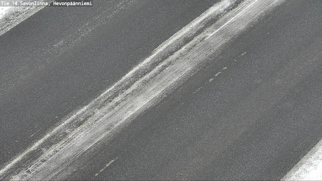 Weather Camera Image Väg 14 Nyslott, Hevonpäänniemi, Savonlinna, Etelä-Savo