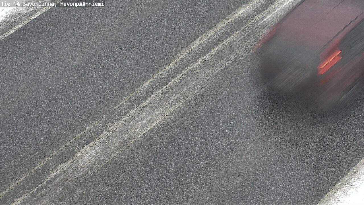 Weather Camera Image Väg 14 Nyslott, Hevonpäänniemi, Savonlinna, Etelä-Savo