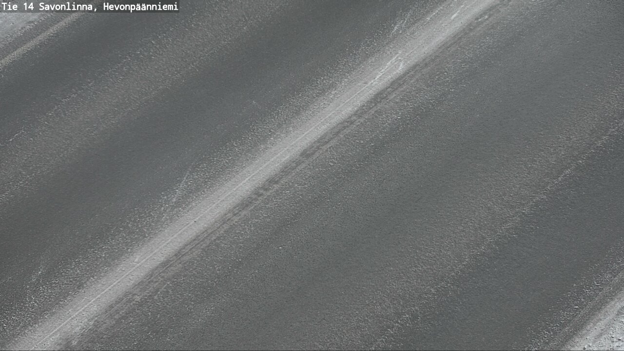 Weather Camera Image Road 14 Savonlinna, Hevonpäänniem, Savonlinna, Etelä-Savo
