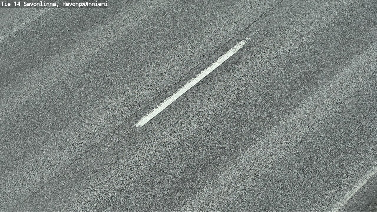 Weather Camera Image Road 14 Savonlinna, Hevonpäänniem, Savonlinna, Etelä-Savo