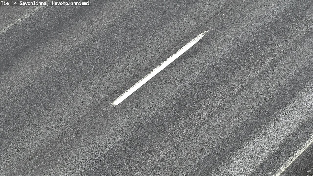 Weather Camera Image Väg 14 Nyslott, Hevonpäänniemi, Savonlinna, Etelä-Savo