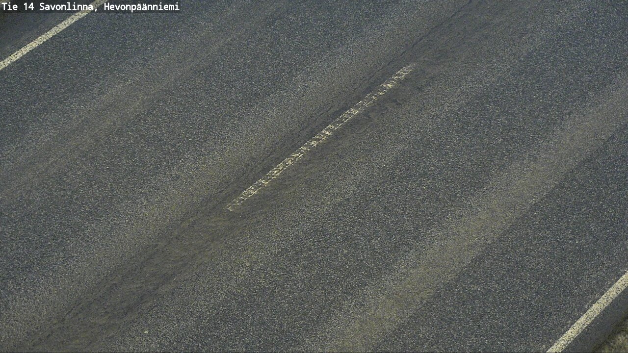 Weather Camera Image Road 14 Savonlinna, Hevonpäänniem, Savonlinna, Etelä-Savo