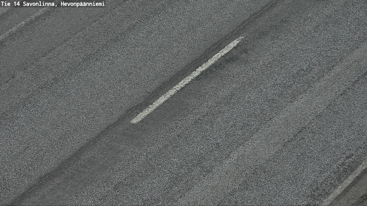 Weather Camera Image Väg 14 Nyslott, Hevonpäänniemi, Savonlinna, Etelä-Savo