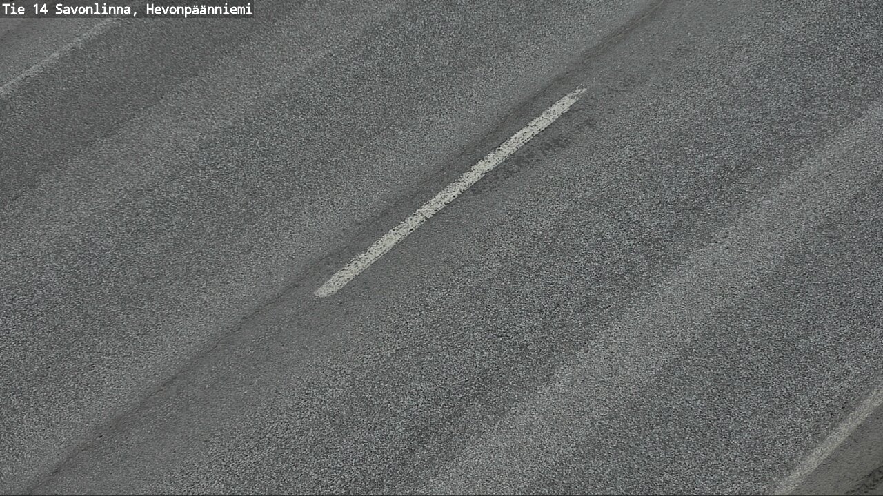 Weather Camera Image Road 14 Savonlinna, Hevonpäänniem, Savonlinna, Etelä-Savo
