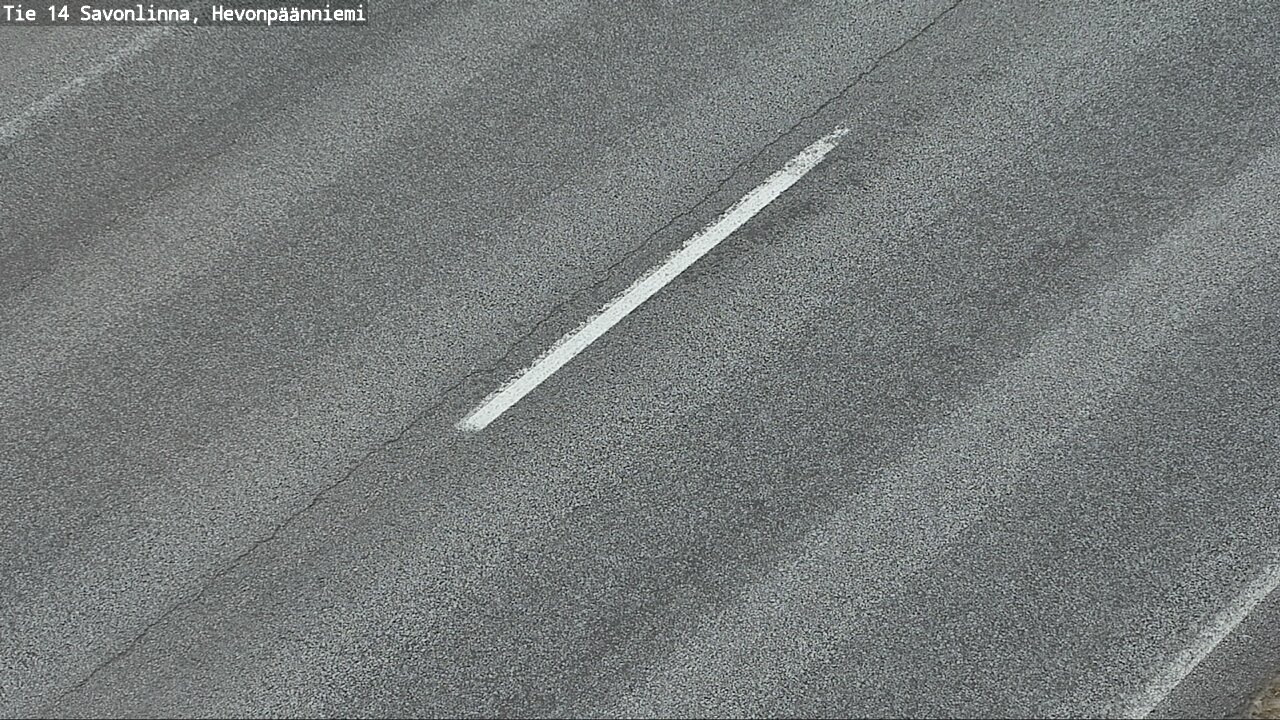 Weather Camera Image Road 14 Savonlinna, Hevonpäänniem, Savonlinna, Etelä-Savo