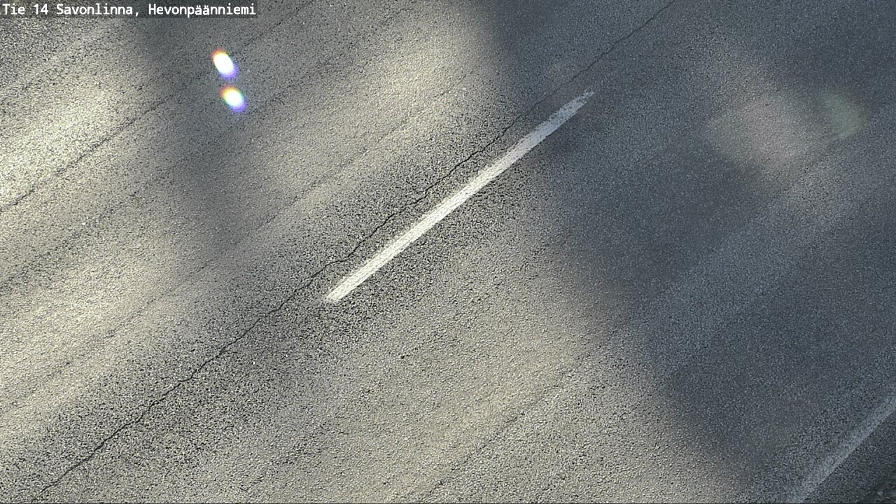 Weather Camera Image Road 14 Savonlinna, Hevonpäänniem, Savonlinna, Etelä-Savo