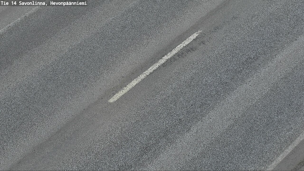 Weather Camera Image Väg 14 Nyslott, Hevonpäänniemi, Savonlinna, Etelä-Savo