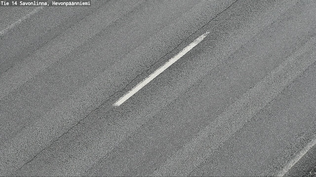 Weather Camera Image Road 14 Savonlinna, Hevonpäänniem, Savonlinna, Etelä-Savo