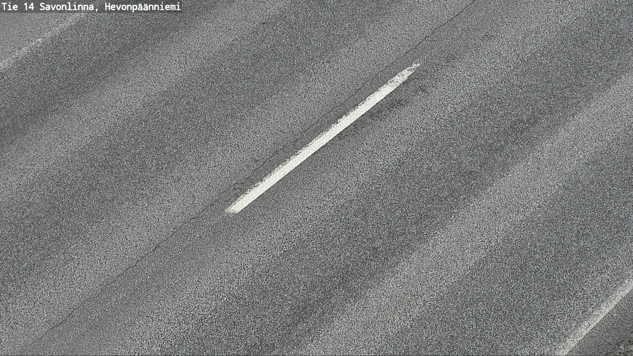 Weather Camera Image Road 14 Savonlinna, Hevonpäänniem, Savonlinna, Etelä-Savo