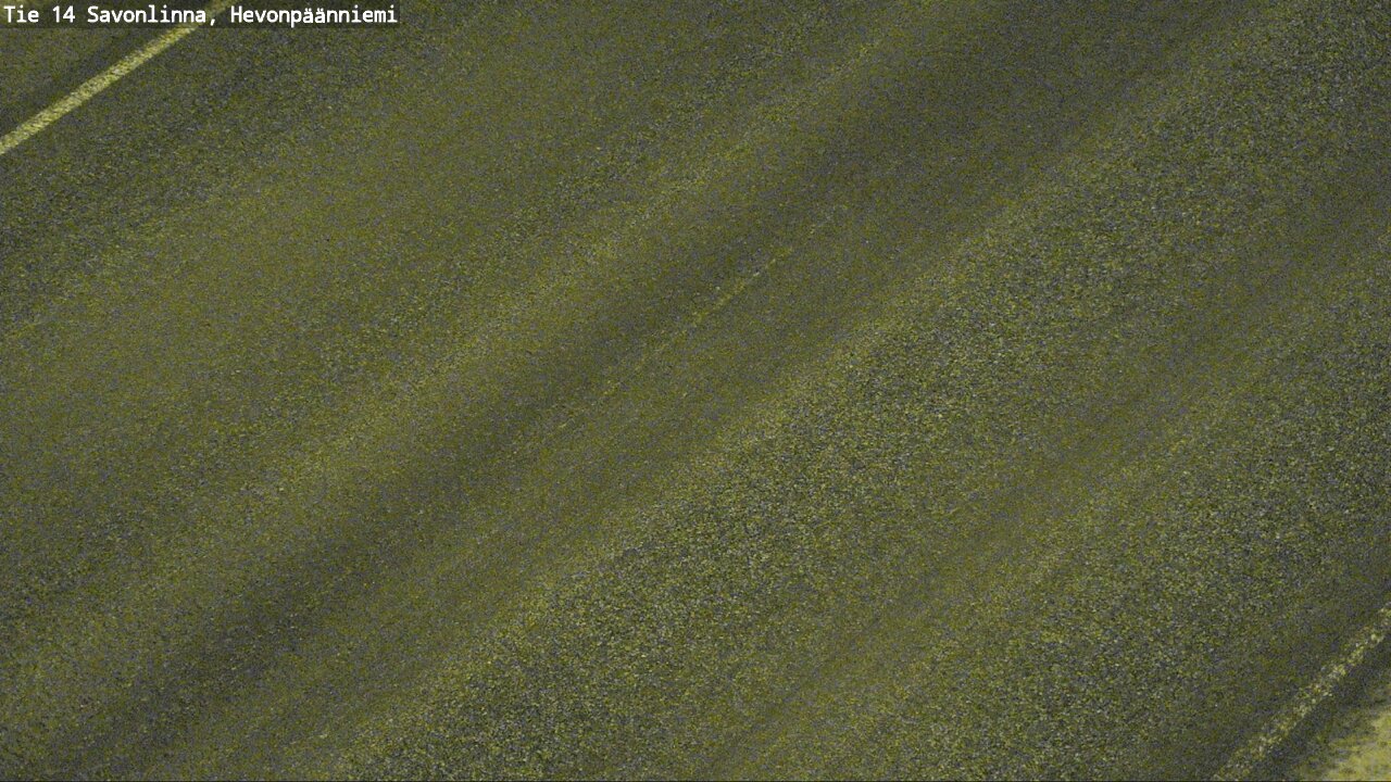 Weather Camera Image Väg 14 Nyslott, Hevonpäänniemi, Savonlinna, Etelä-Savo