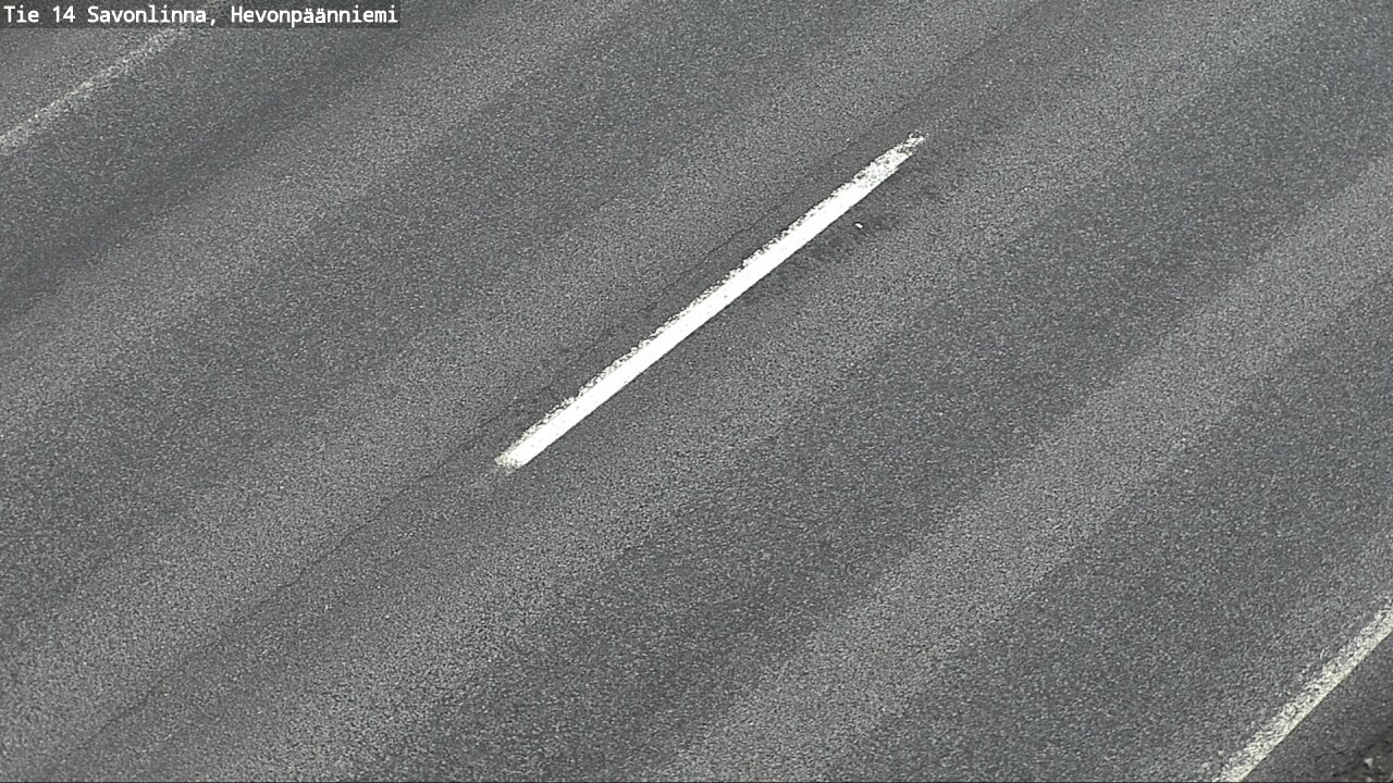 Weather Camera Image Road 14 Savonlinna, Hevonpäänniem, Savonlinna, Etelä-Savo