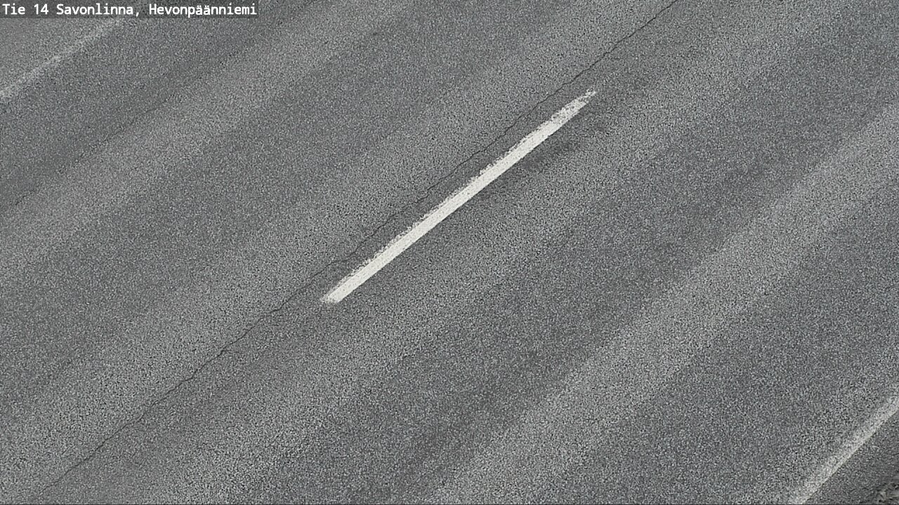 Weather Camera Image Road 14 Savonlinna, Hevonpäänniem, Savonlinna, Etelä-Savo