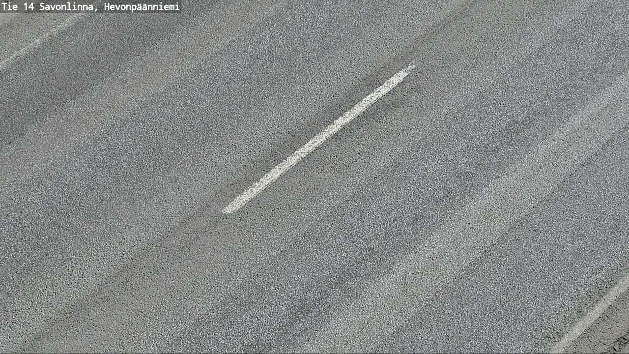 Weather Camera Image Väg 14 Nyslott, Hevonpäänniemi, Savonlinna, Etelä-Savo