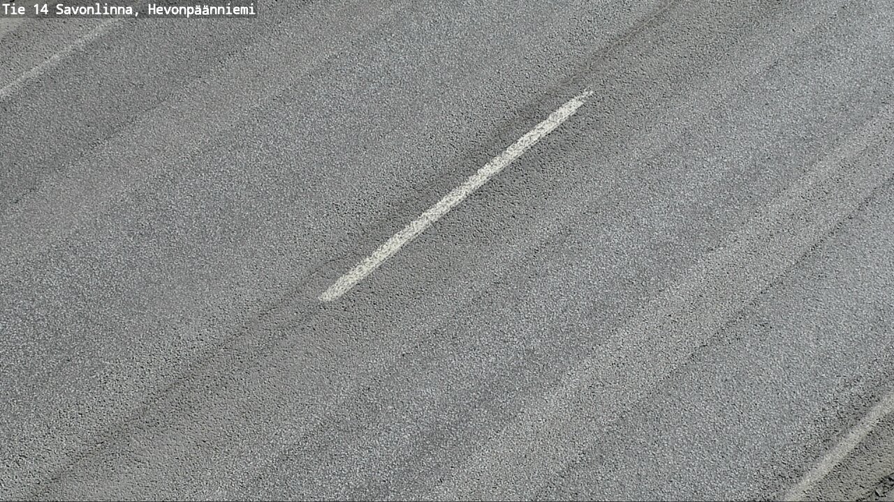 Weather Camera Image Väg 14 Nyslott, Hevonpäänniemi, Savonlinna, Etelä-Savo