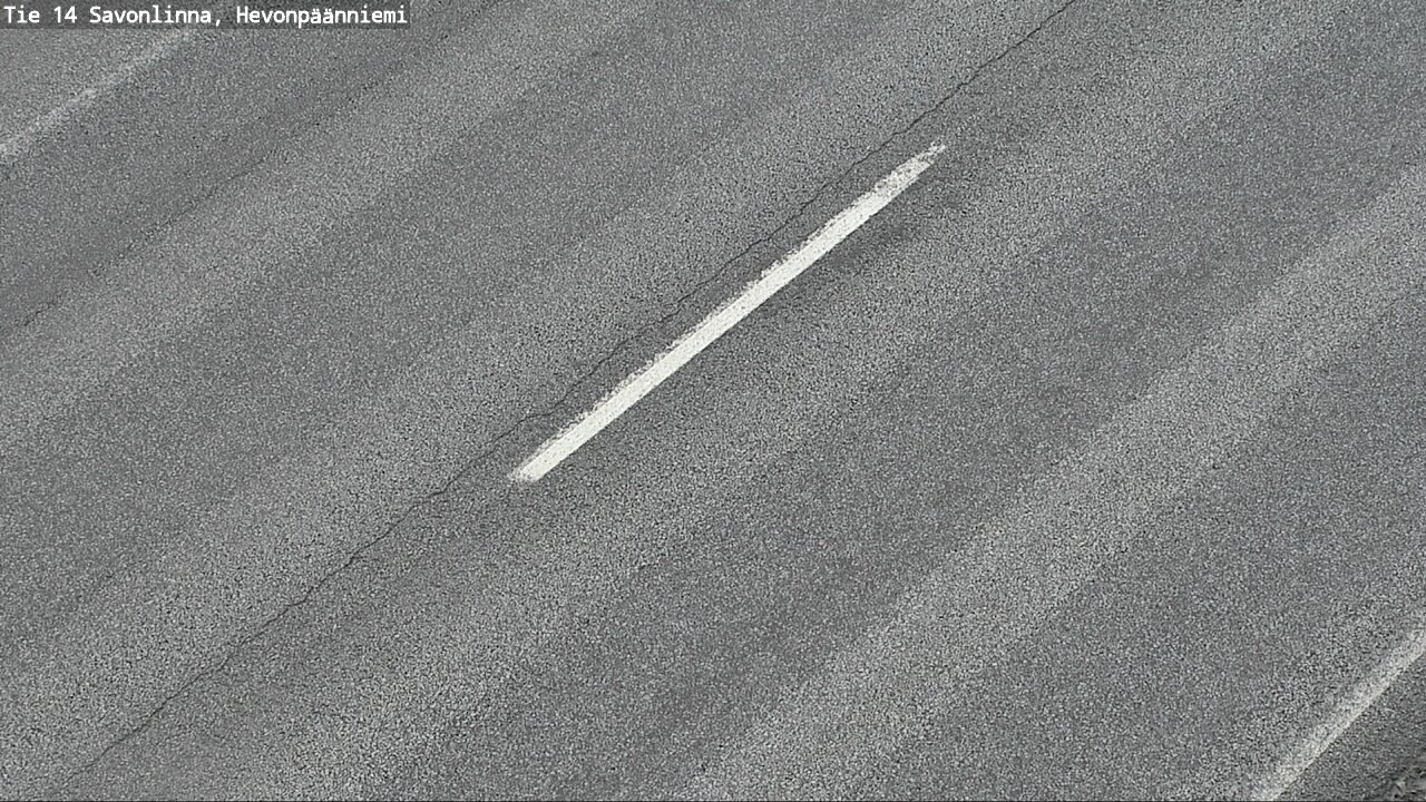 Weather Camera Image Road 14 Savonlinna, Hevonpäänniem, Savonlinna, Etelä-Savo