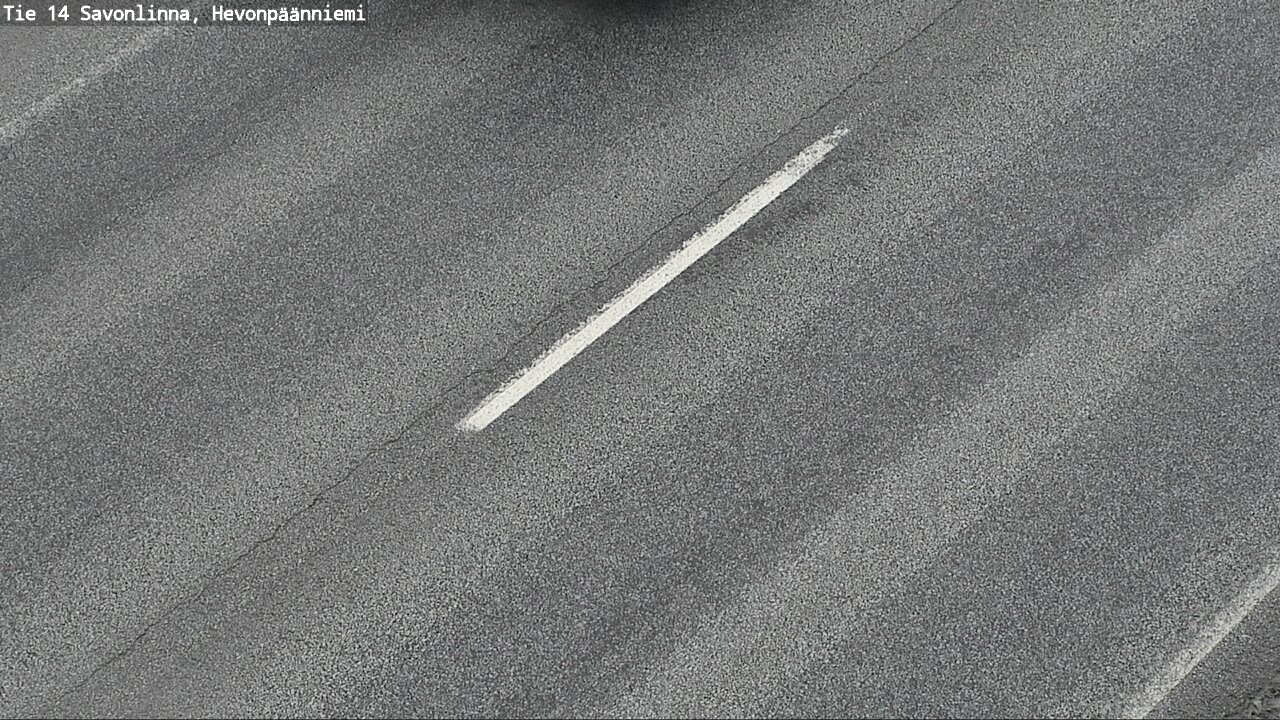 Weather Camera Image Road 14 Savonlinna, Hevonpäänniem, Savonlinna, Etelä-Savo