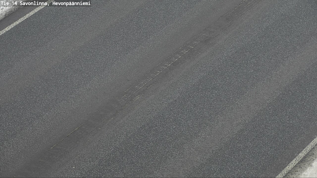 Weather Camera Image Väg 14 Nyslott, Hevonpäänniemi, Savonlinna, Etelä-Savo