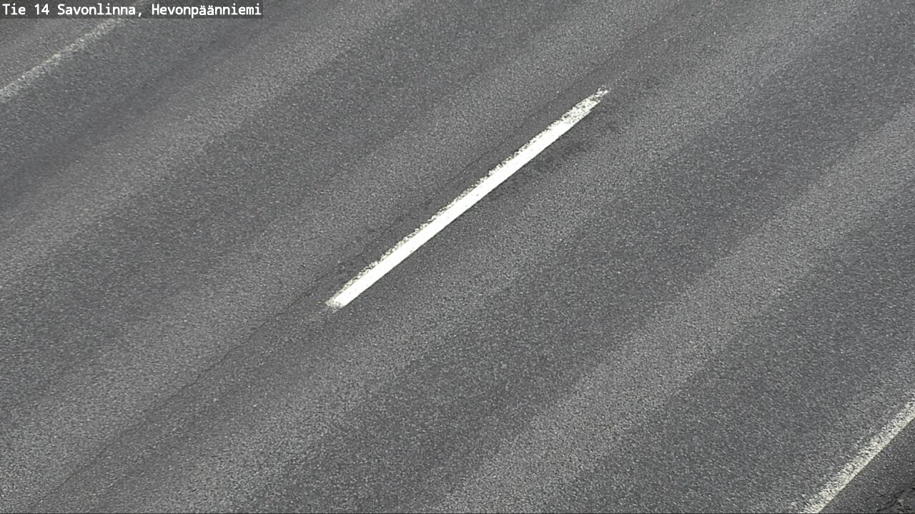 Weather Camera Image Väg 14 Nyslott, Hevonpäänniemi, Savonlinna, Etelä-Savo