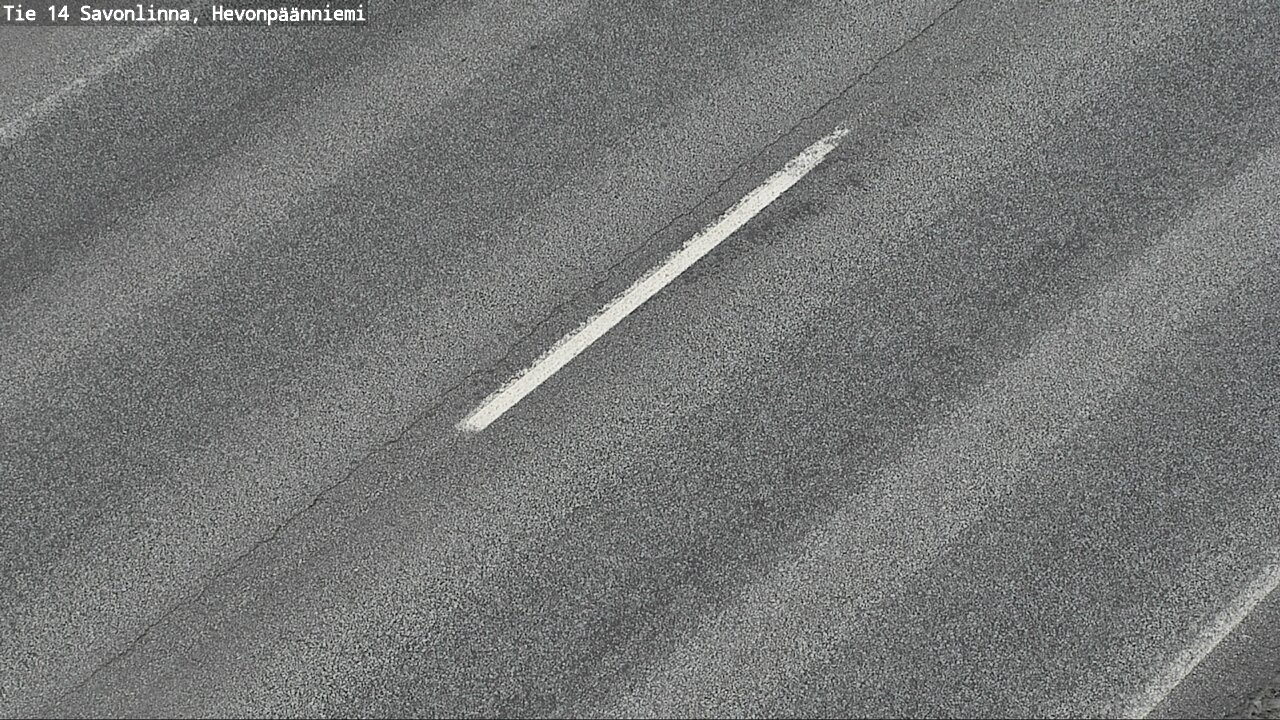 Weather Camera Image Road 14 Savonlinna, Hevonpäänniem, Savonlinna, Etelä-Savo