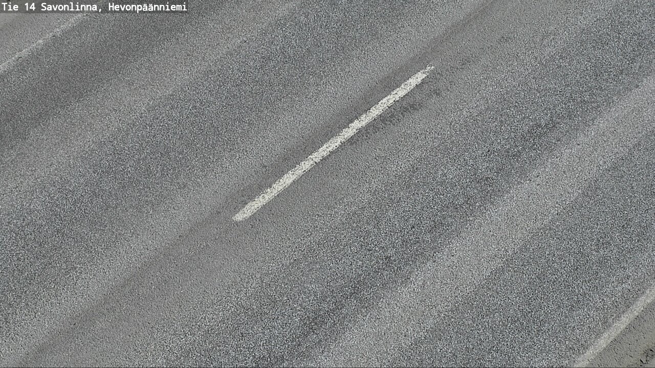 Weather Camera Image Väg 14 Nyslott, Hevonpäänniemi, Savonlinna, Etelä-Savo