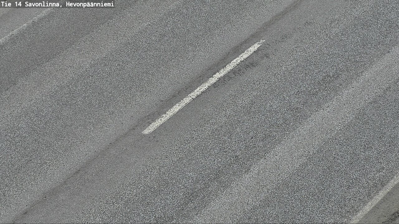 Weather Camera Image Road 14 Savonlinna, Hevonpäänniem, Savonlinna, Etelä-Savo