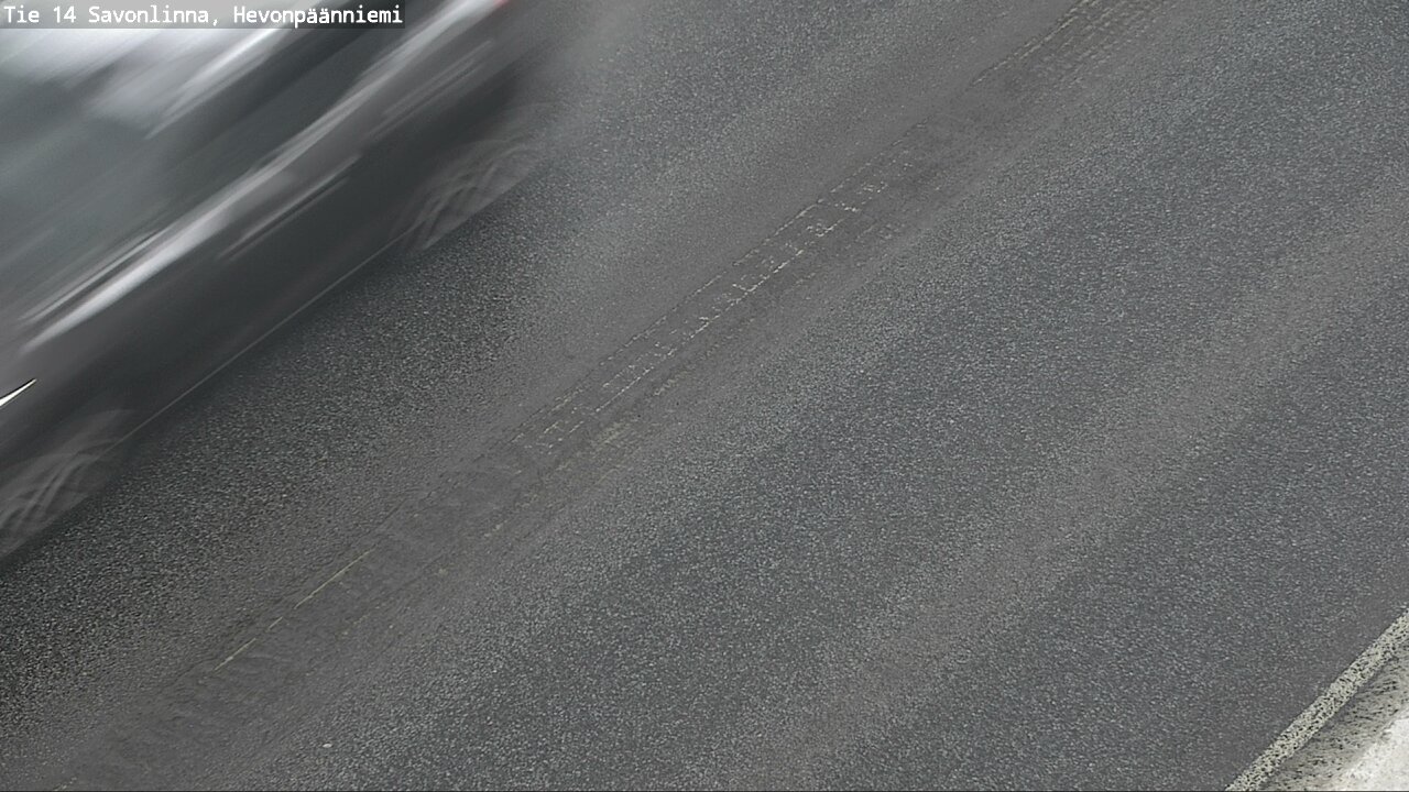 Weather Camera Image Väg 14 Nyslott, Hevonpäänniemi, Savonlinna, Etelä-Savo
