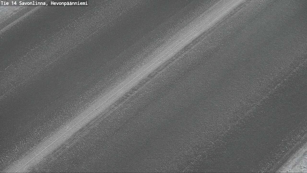 Weather Camera Image Road 14 Savonlinna, Hevonpäänniem, Savonlinna, Etelä-Savo
