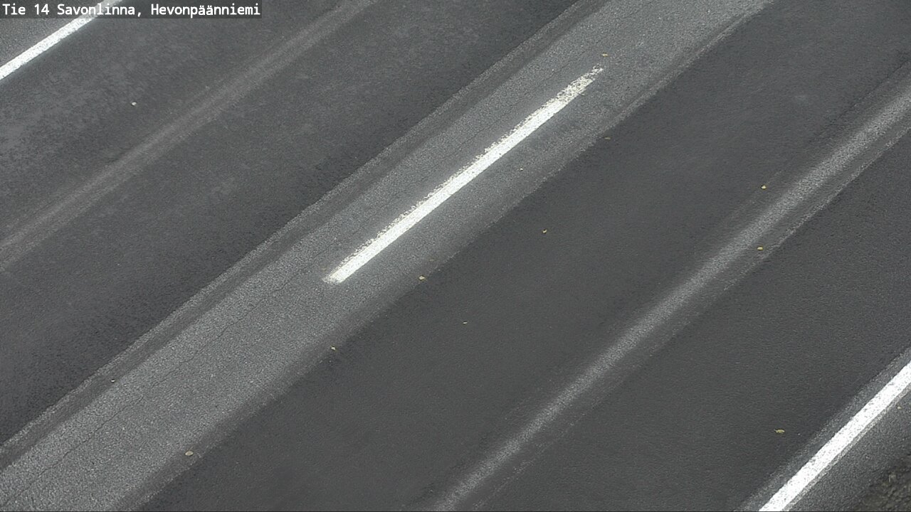 Weather Camera Image Road 14 Savonlinna, Hevonpäänniem, Savonlinna, Etelä-Savo