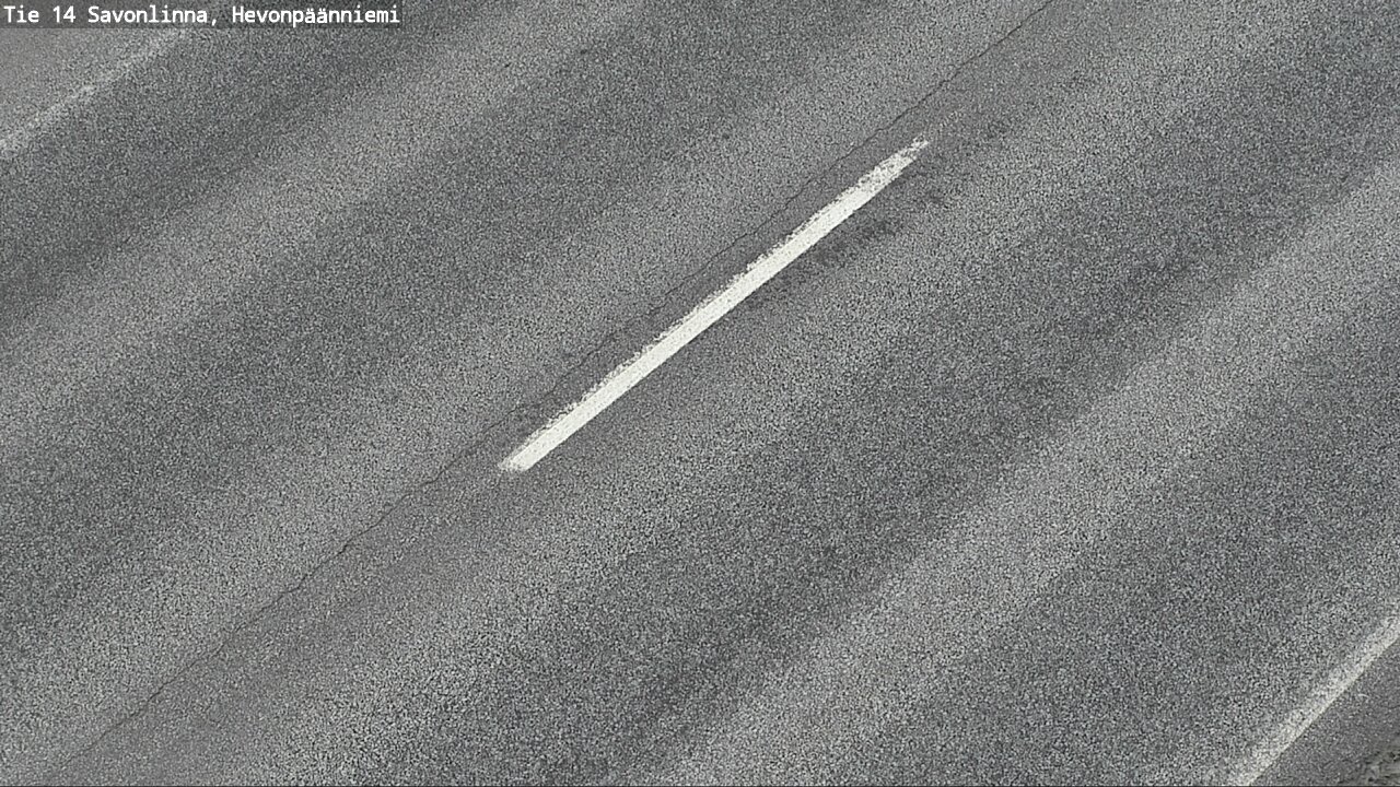 Weather Camera Image Road 14 Savonlinna, Hevonpäänniem, Savonlinna, Etelä-Savo