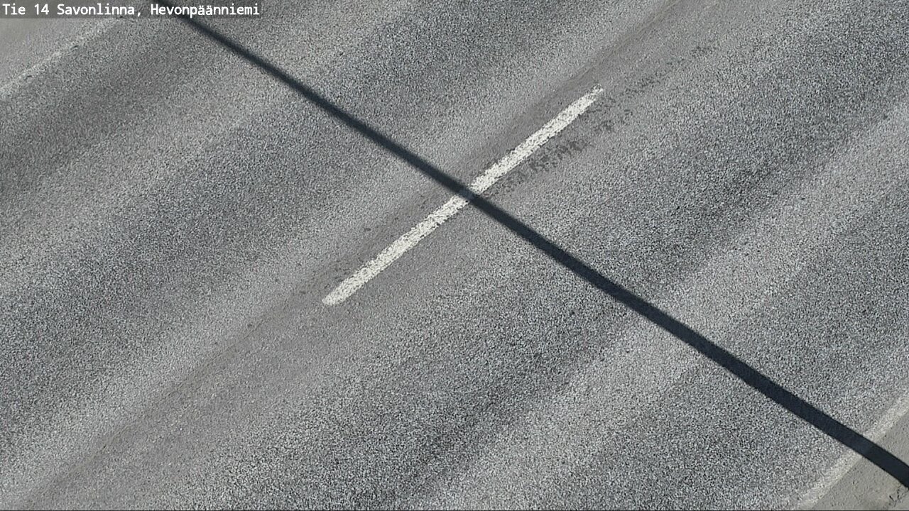 Weather Camera Image Väg 14 Nyslott, Hevonpäänniemi, Savonlinna, Etelä-Savo