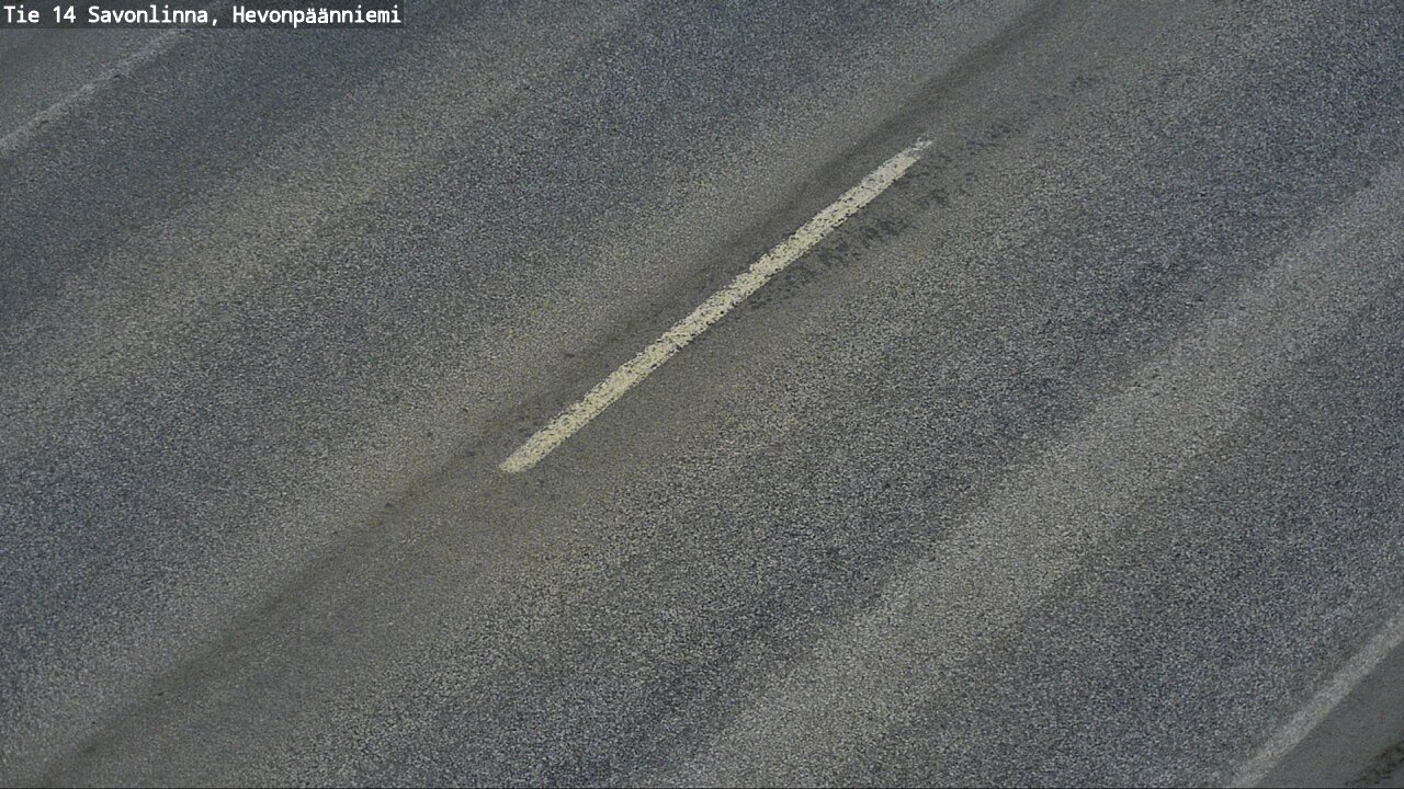 Weather Camera Image Road 14 Savonlinna, Hevonpäänniem, Savonlinna, Etelä-Savo