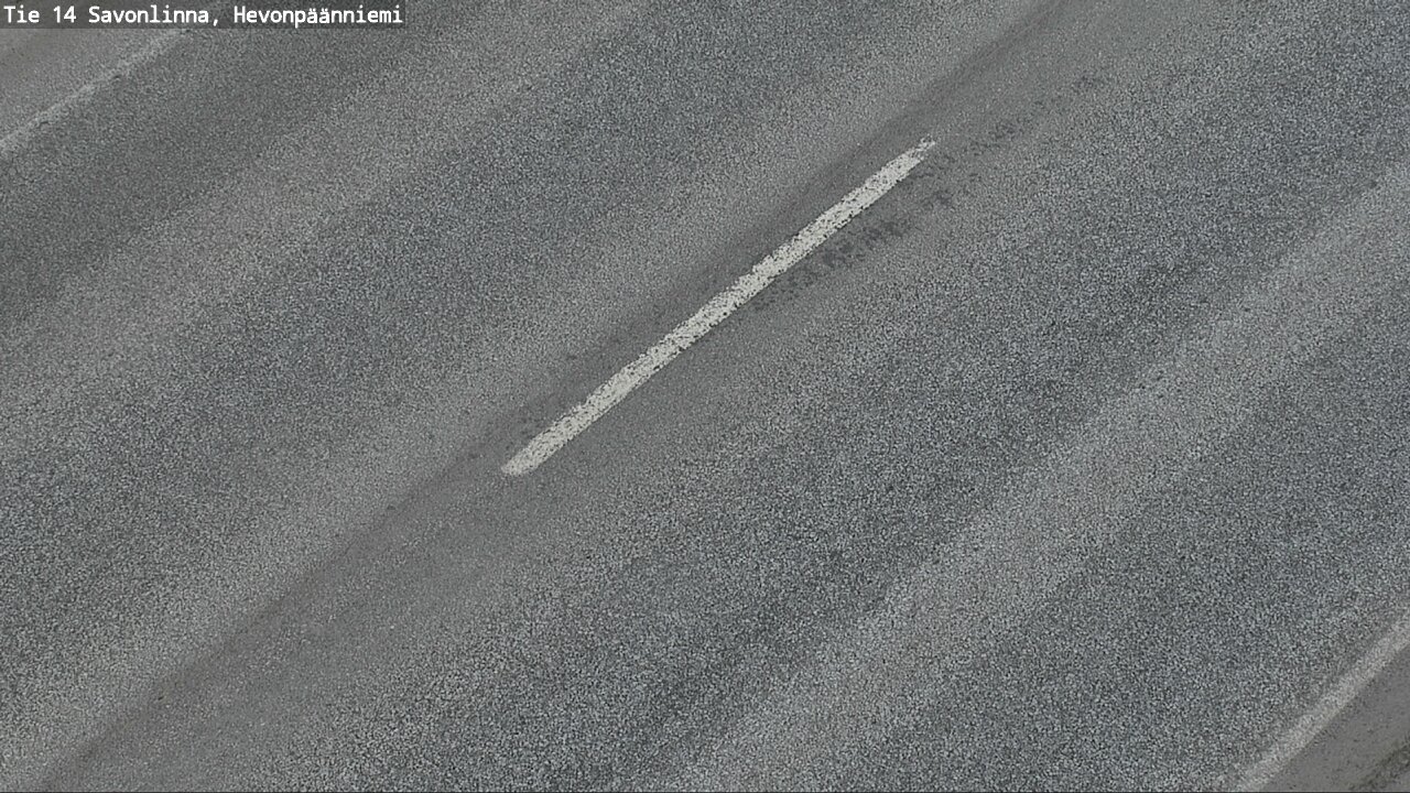 Weather Camera Image Väg 14 Nyslott, Hevonpäänniemi, Savonlinna, Etelä-Savo