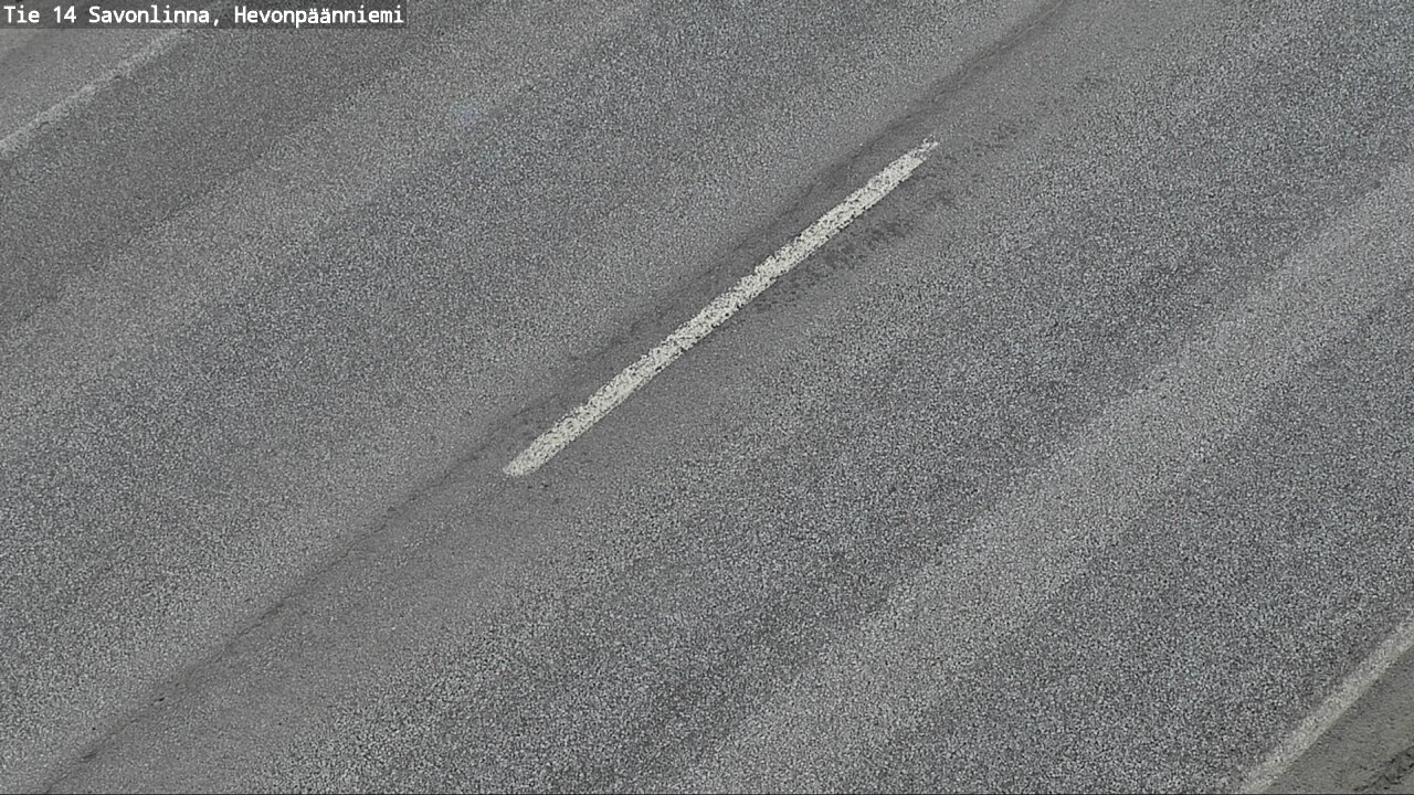 Weather Camera Image Road 14 Savonlinna, Hevonpäänniem, Savonlinna, Etelä-Savo