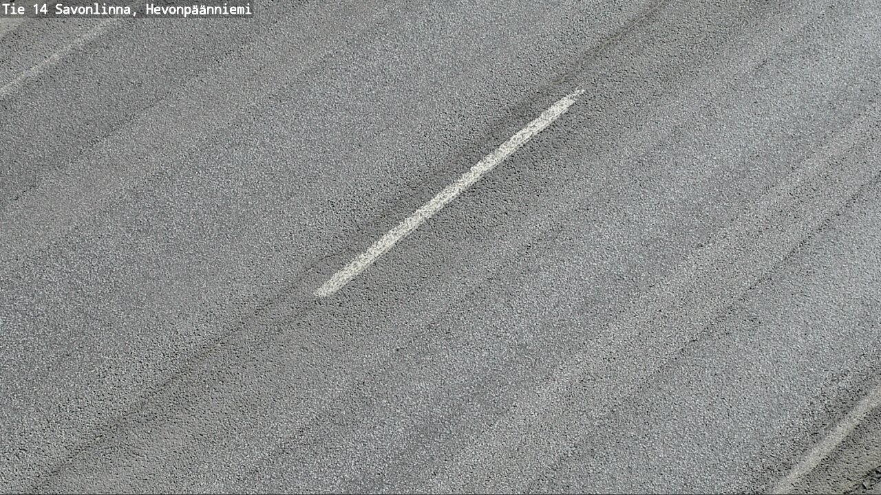 Weather Camera Image Väg 14 Nyslott, Hevonpäänniemi, Savonlinna, Etelä-Savo