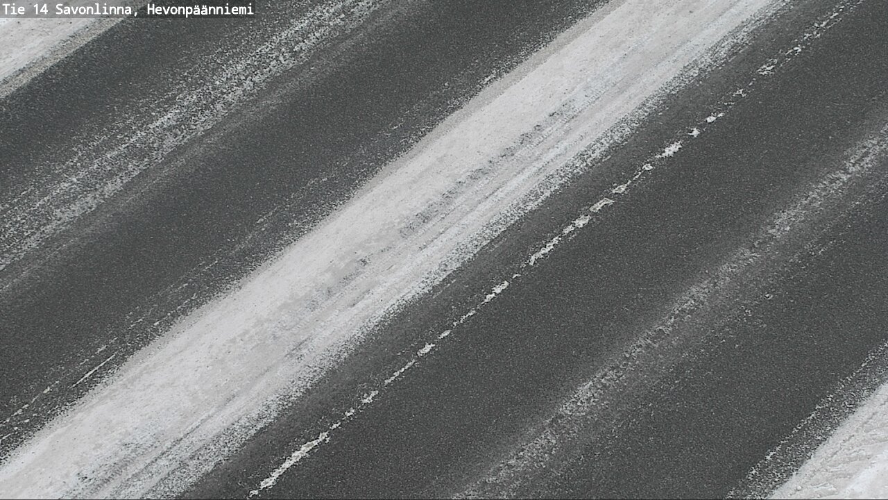 Weather Camera Image Väg 14 Nyslott, Hevonpäänniemi, Savonlinna, Etelä-Savo