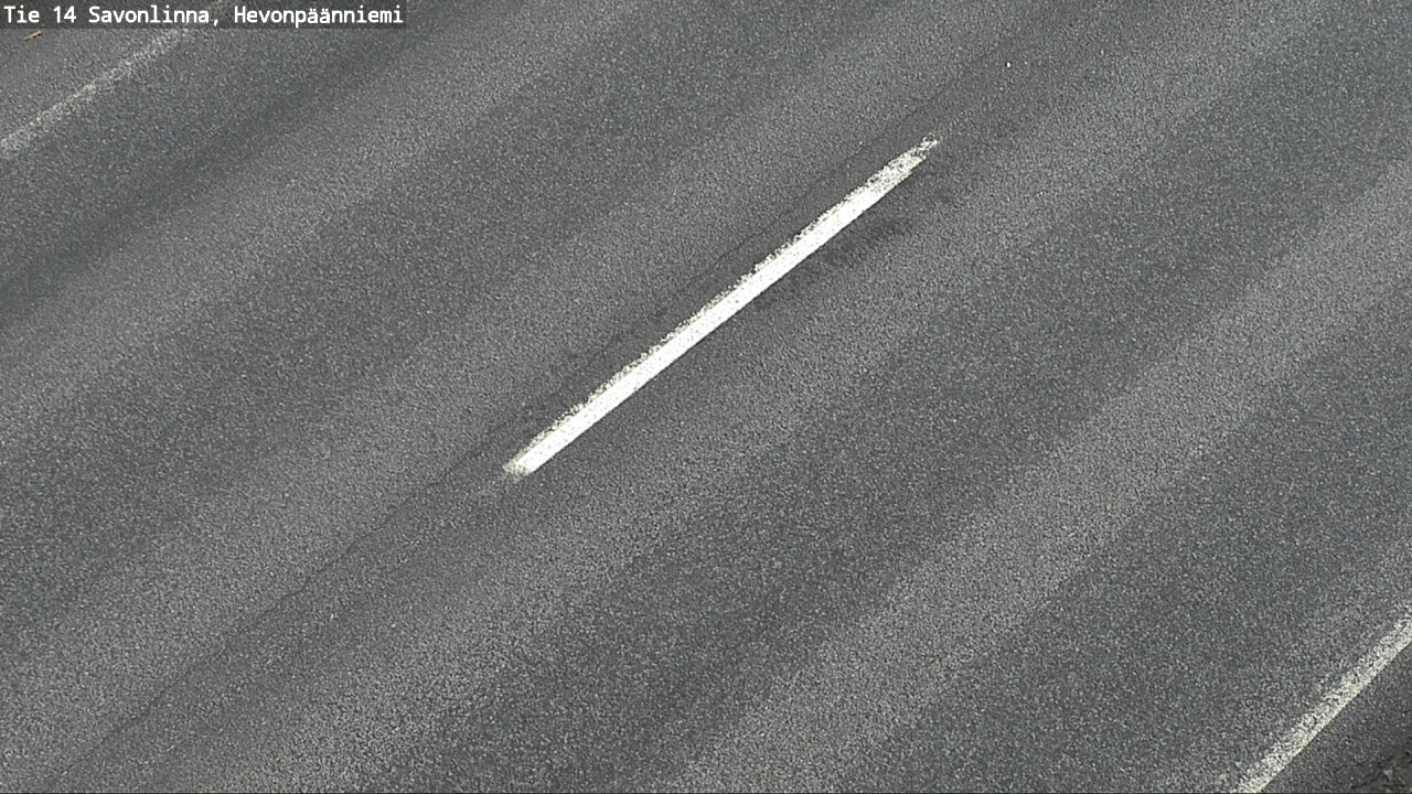 Weather Camera Image Väg 14 Nyslott, Hevonpäänniemi, Savonlinna, Etelä-Savo