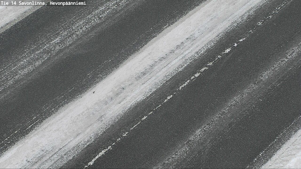 Weather Camera Image Väg 14 Nyslott, Hevonpäänniemi, Savonlinna, Etelä-Savo