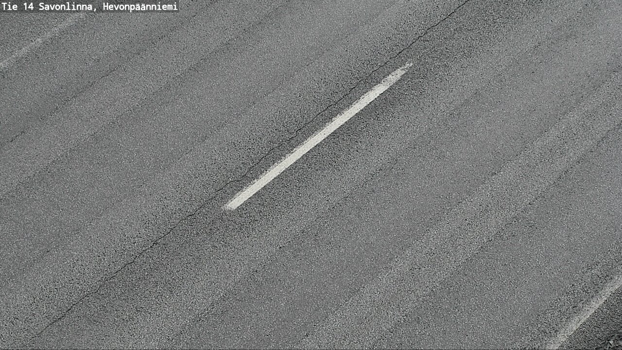 Weather Camera Image Road 14 Savonlinna, Hevonpäänniem, Savonlinna, Etelä-Savo