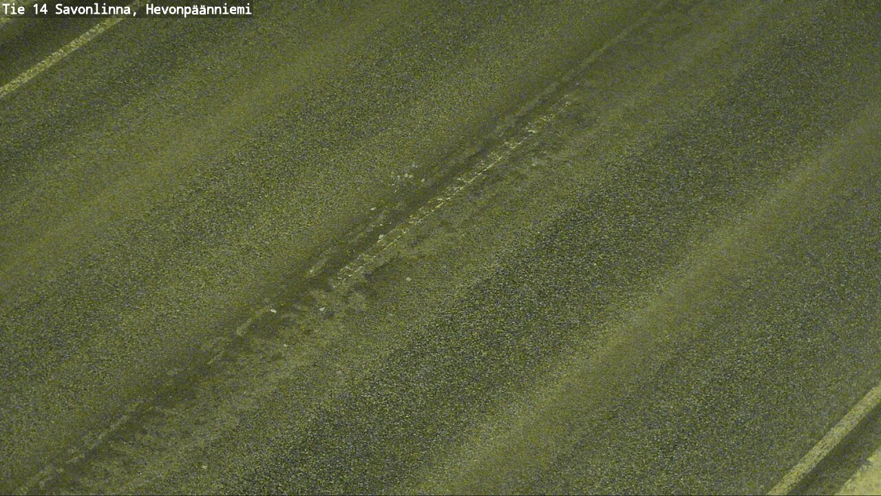 Weather Camera Image Väg 14 Nyslott, Hevonpäänniemi, Savonlinna, Etelä-Savo