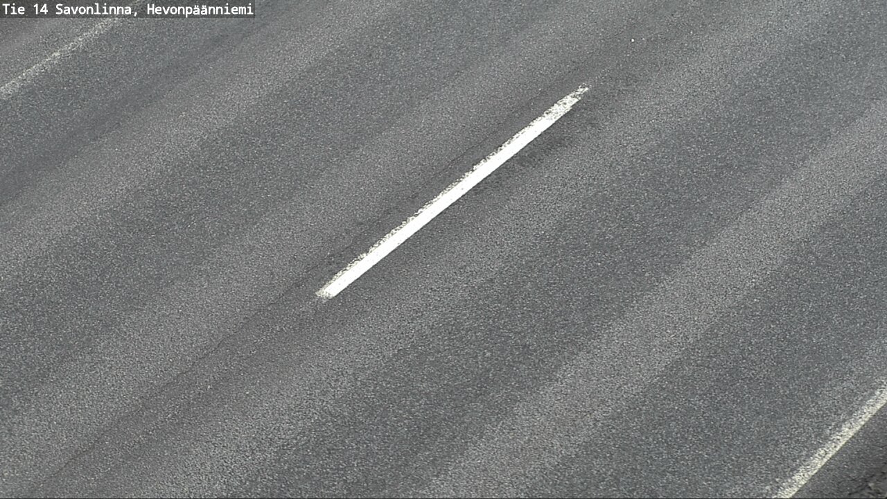 Weather Camera Image Väg 14 Nyslott, Hevonpäänniemi, Savonlinna, Etelä-Savo