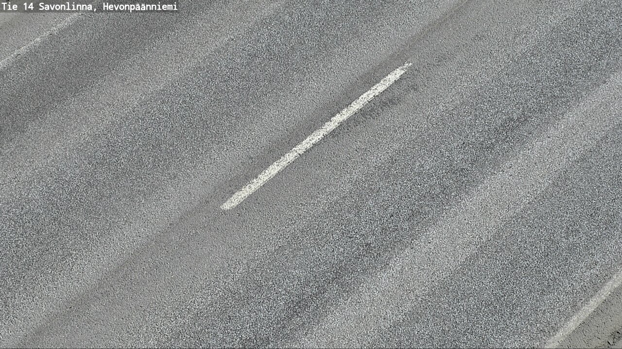 Weather Camera Image Väg 14 Nyslott, Hevonpäänniemi, Savonlinna, Etelä-Savo