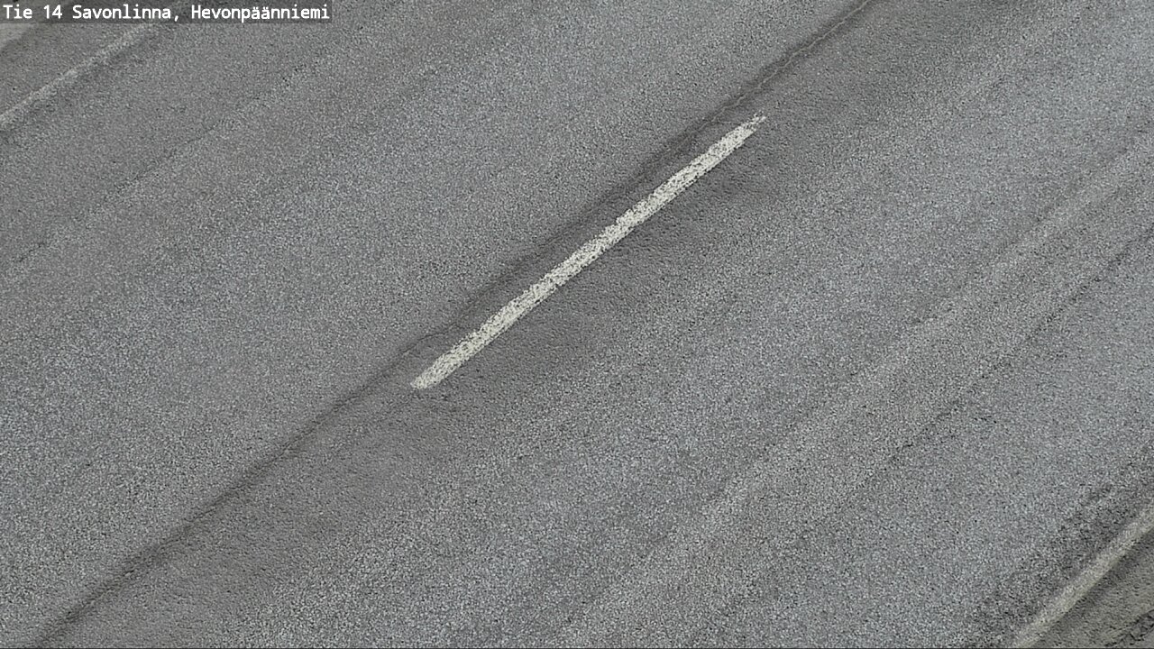Weather Camera Image Väg 14 Nyslott, Hevonpäänniemi, Savonlinna, Etelä-Savo