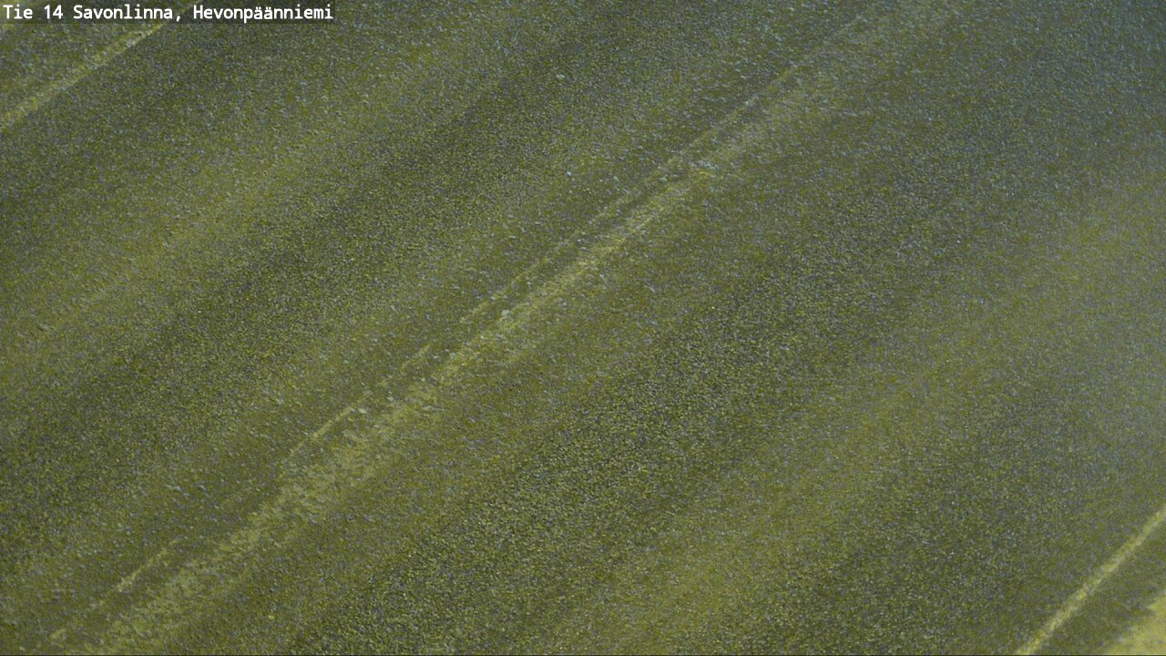 Weather Camera Image Väg 14 Nyslott, Hevonpäänniemi, Savonlinna, Etelä-Savo