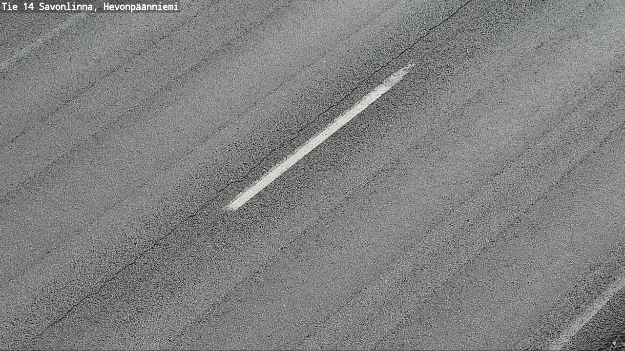 Weather Camera Image Road 14 Savonlinna, Hevonpäänniem, Savonlinna, Etelä-Savo