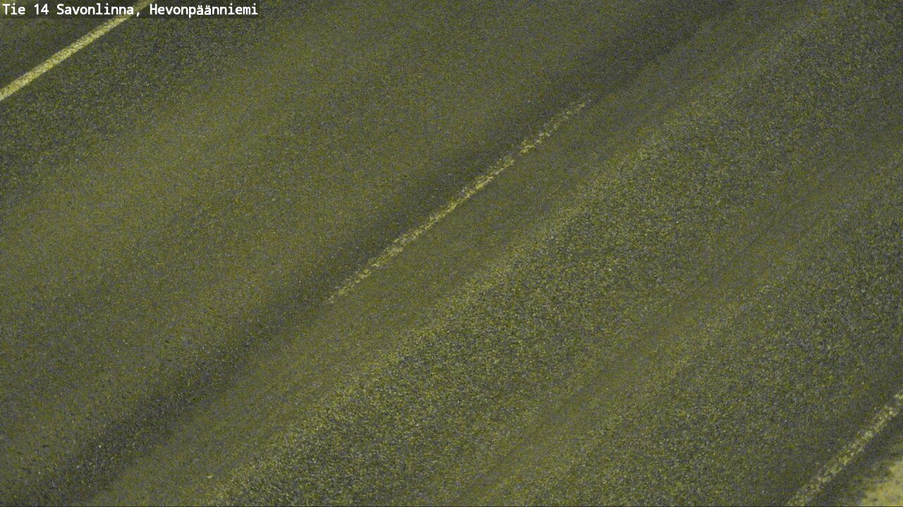 Weather Camera Image Väg 14 Nyslott, Hevonpäänniemi, Savonlinna, Etelä-Savo