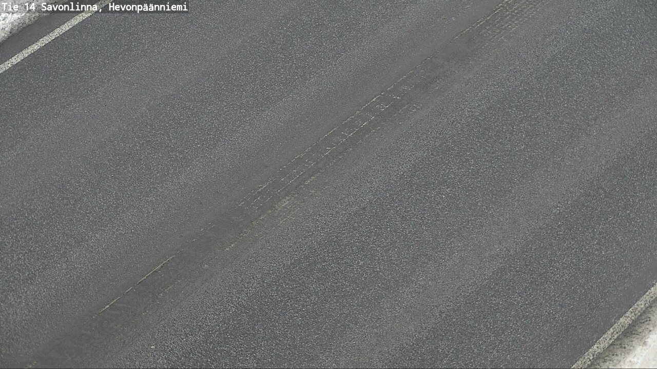 Weather Camera Image Väg 14 Nyslott, Hevonpäänniemi, Savonlinna, Etelä-Savo