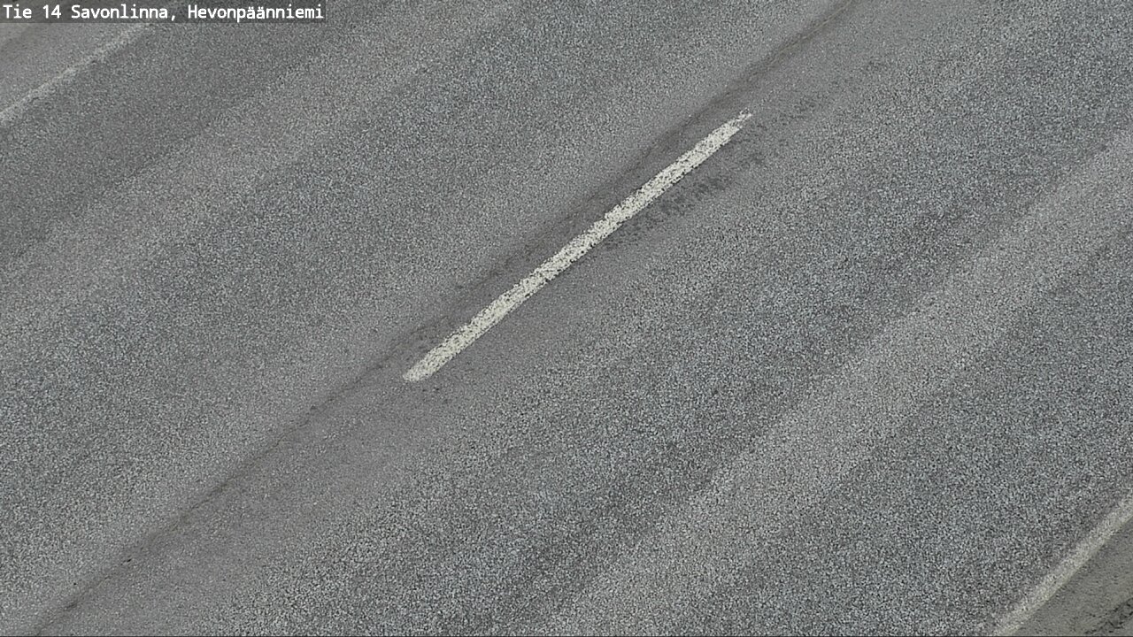 Weather Camera Image Road 14 Savonlinna, Hevonpäänniem, Savonlinna, Etelä-Savo